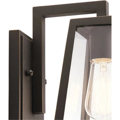 KICHLER Kichler 49330RZ Delison Outdoor Wall Sconce 75 Watts 1-Light