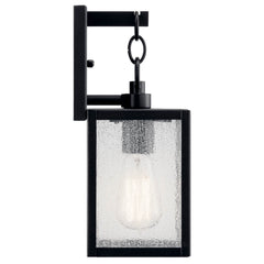 KICHLER Kichler 59005BKT Lahden 1 Light Outdoor Wall Sconce 75W 12.25 inch