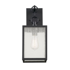 KICHLER Kichler 59005BKT Lahden 1 Light Outdoor Wall Sconce 75W 12.25 inch
