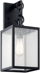 KICHLER Kichler 59006BKT Lahden 1 Light Outdoor Wall Sconce 100W 17 Inch