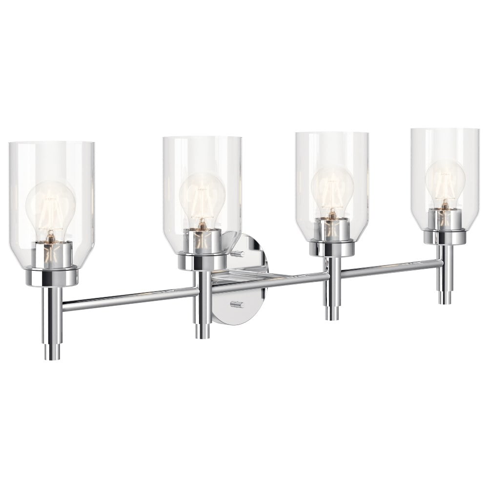 KICHLER Kichler 55186CH Madden 4 light 34 inch Bath Vanity Light 300W