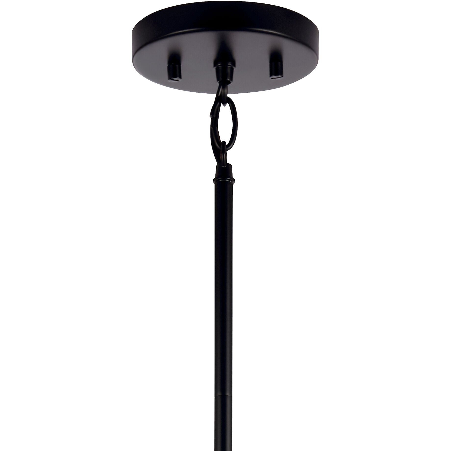 KICHLER Kichler 52725BK Madden 1 Light Small Pendant 75 Watts 7 Inch W 15 Inch H