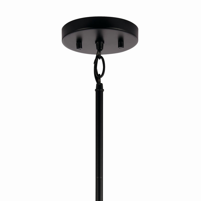 KICHLER Kichler 52725BK Madden 1 Light Small Pendant 75 Watts 7 Inch W 15 Inch H