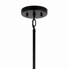 KICHLER Kichler 52725BK Madden 1 Light Small Pendant 75 Watts 7 Inch W 15 Inch H