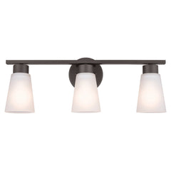 KICHLER Kichler 55121OZ Stamos 3 light bath light 60w 22 inch 3 arm