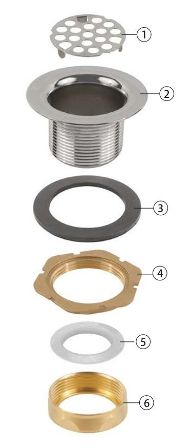 JOMAR Jomar SS310 Bar-Ette Basket Strainer 300-102