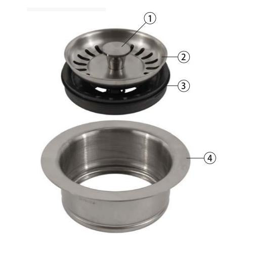 JOMAR Jomar 300-021CLAM Push-N-Seal II Pack of 24