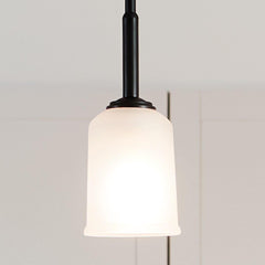 KICHLER Kichler 43674BK Shailene 1 light 100W 5 inch A19 mini pendant