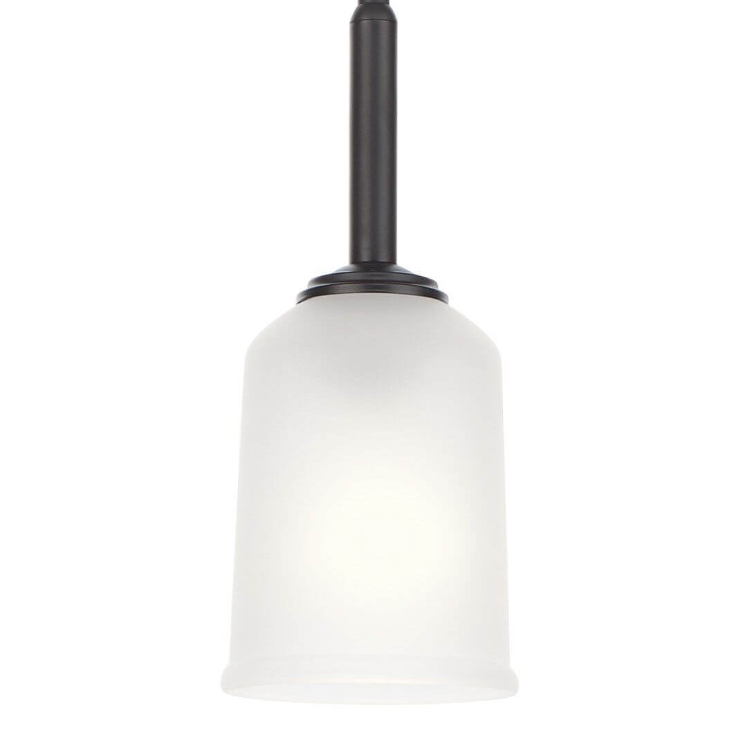 KICHLER Kichler 43674BK Shailene 1 light 100W 5 inch A19 mini pendant