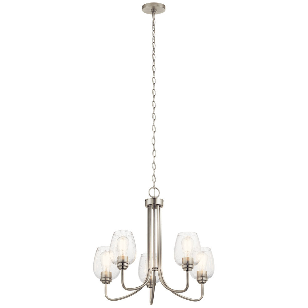 KICHLER Kichler 44377NICS Valserrano Chandelier 375W 5-Light 24.25W x 22.75H
