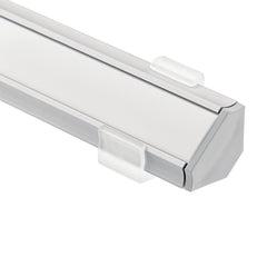 KICHLER Kichler 1TEK145SF8SIL Led Tape Light Channel 8ft 45 Degree