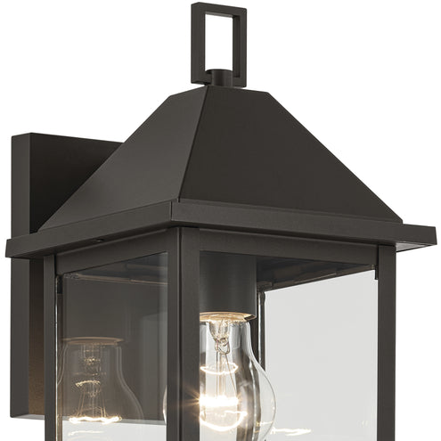 KICHLER Kichler 59158OZ Prin 1 Light 16.75 inch Outdoor Wall Light 100W