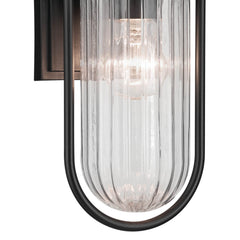KICHLER Kichler 59123BKT Brix 16 inches 1 Light Outdoor Wall Light 60 W
