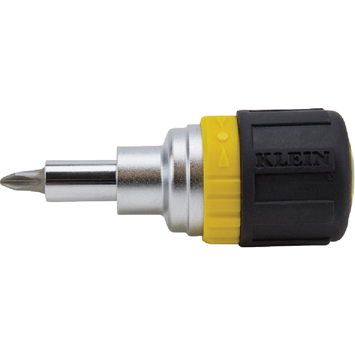 KLEIN TOOLS Klein Tools 32593 6-in-1 stubby ratcheting screwdriver 3.5 inch