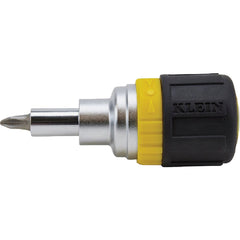 KLEIN TOOLS Klein Tools 32593 6-in-1 stubby ratcheting screwdriver 3.5 inch