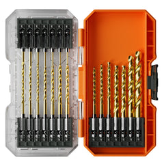 KLEIN TOOLS Klein Tools 53621 Titanium Drill Bit Set 21-Piece
