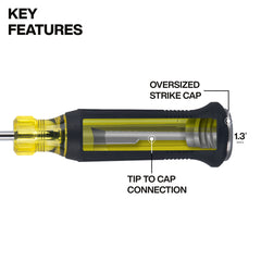KLEIN TOOLS Klein Tools 6504DD scratch awl demolition driver 4 in. shank