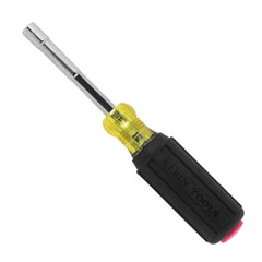 KLEIN TOOLS Klein Tools 65412M metric color-coded nut driver, heavy-duty hollow-shaft 12mm