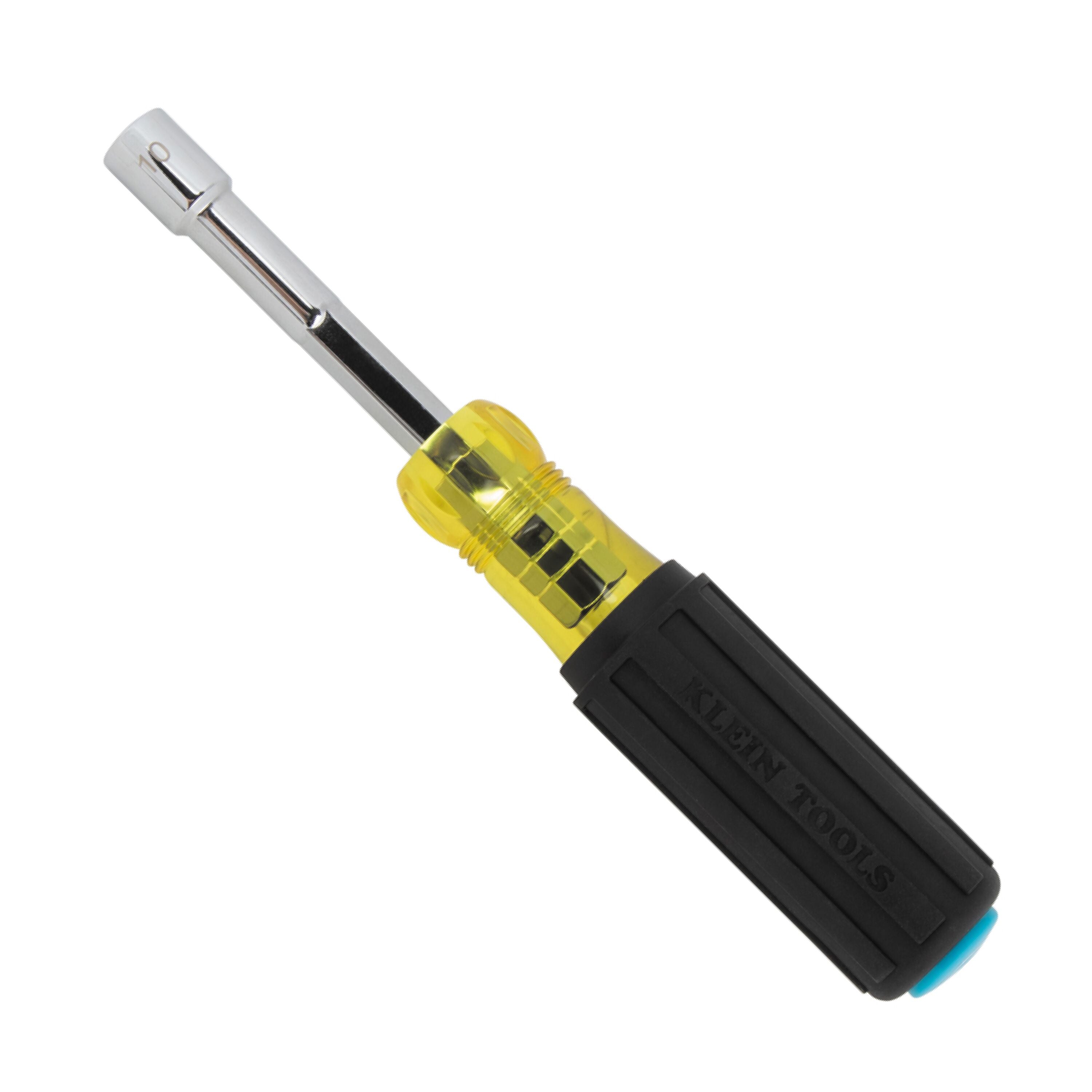KLEIN TOOLS Klein Tools 65410MAGM Metric Magnetic Nut Driver, Heavy-Duty Hollow-Shaft, 10mm