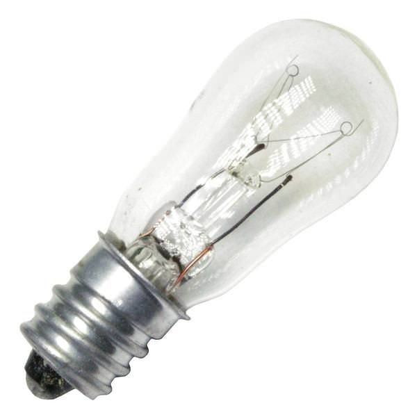 LEDVANCE Ledvance 6S6/CL-130V/16938 incandescent S6 bulb shape indicator light 6W 130V candelabra base