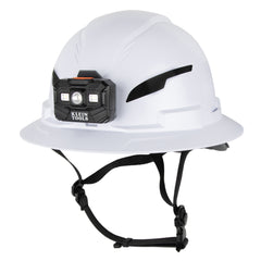 KLEIN TOOLS Klein Tools 60406T2RL Class E Type 2 Hard Hat Non-Vented Full Brim 300-Lumen