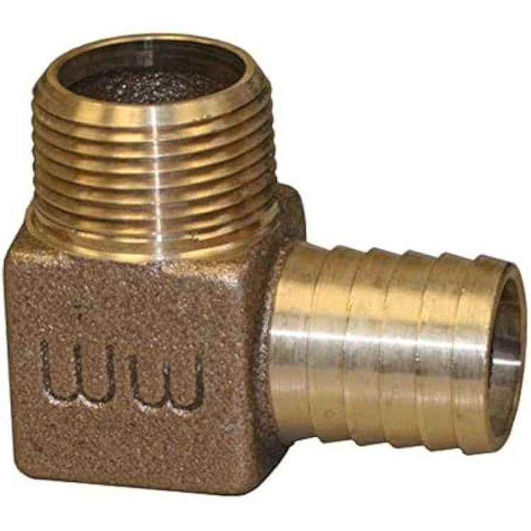 MERRILL MANUFACTURING Merrill Manufacturing RBHENL1000 1 in. Barbed x MNPT 90 Degree Bronze Elbow