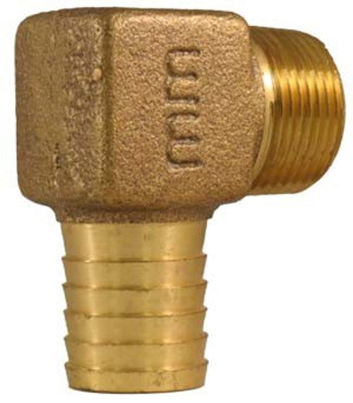 MERRILL MANUFACTURING Merrill Manufacturing RBHENL1000 1 in. Barbed x MNPT 90 Degree Bronze Elbow