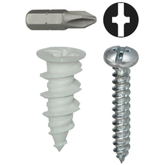 LH DOTTIE Lh Dottie WDK6NT wall board kit #6 x 1 in 50 pieces tuff pack