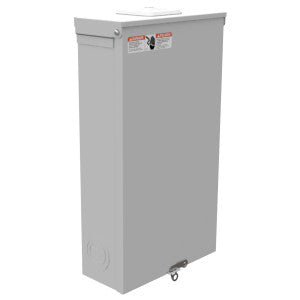 MILBANK Milbank U4544-XL Terminal Box 100A 120/240V 1-Phase 9-13/16 W x 18 H x 4-1/8 in. D NEMA 3R
