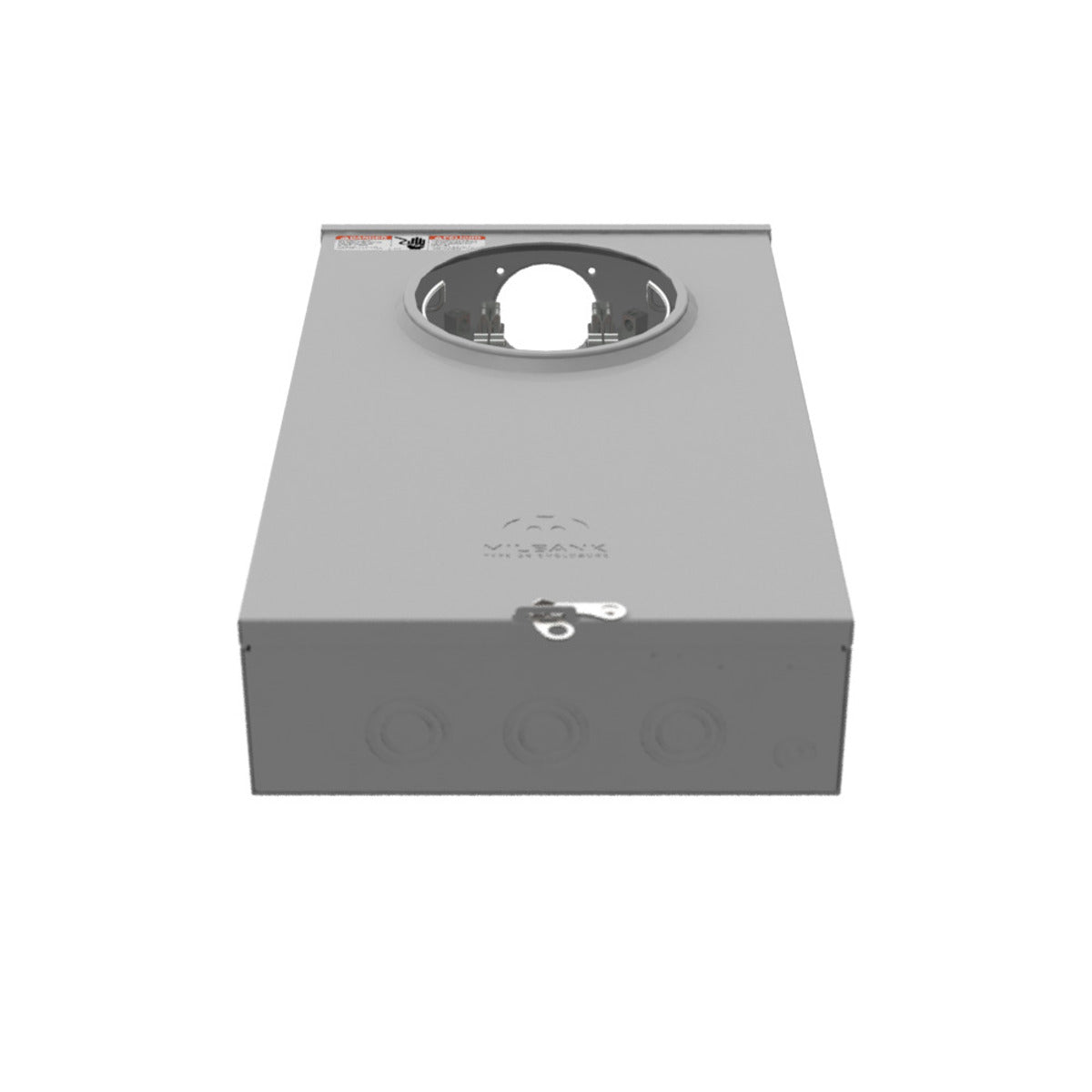 MILBANK Milbank UC7478-RL 6 Term Ringless Small Hub Opening Test Switch Provision Single Cover 20A 600V 4.125L x 12W x 20H