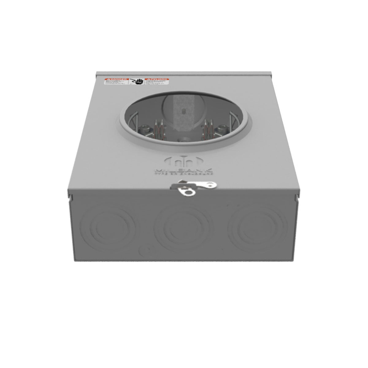 MILBANK Milbank U7040-XL-TG-KK 4 Terminal Ringless Small Closing Plate Triplex Ground Horn Bypass 200A