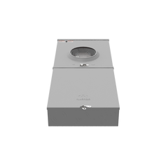 MILBANK Milbank U6281-XL-100-5T9 5 terminal ringless small closing plate lever bypass meter socket 100 ampere 5th terminal 9 o'clock