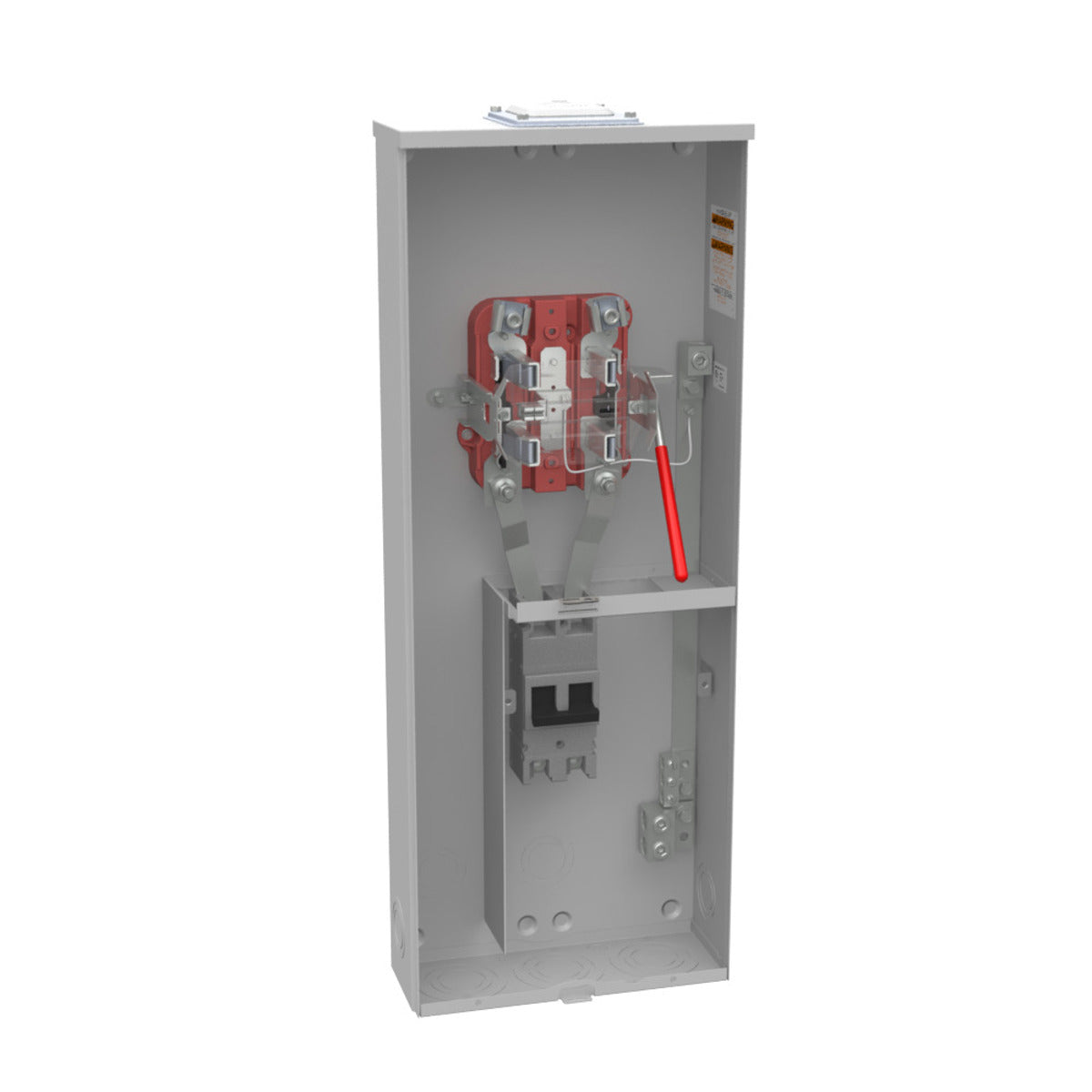 MILBANK Milbank U3791N-RXL-100-5T9 5 Term Ringless Large Hub Opening Adapt To Small Closing Plate Lever Bypass 1-100 Amp Main Breaker 5th Term 9 O'clock Position