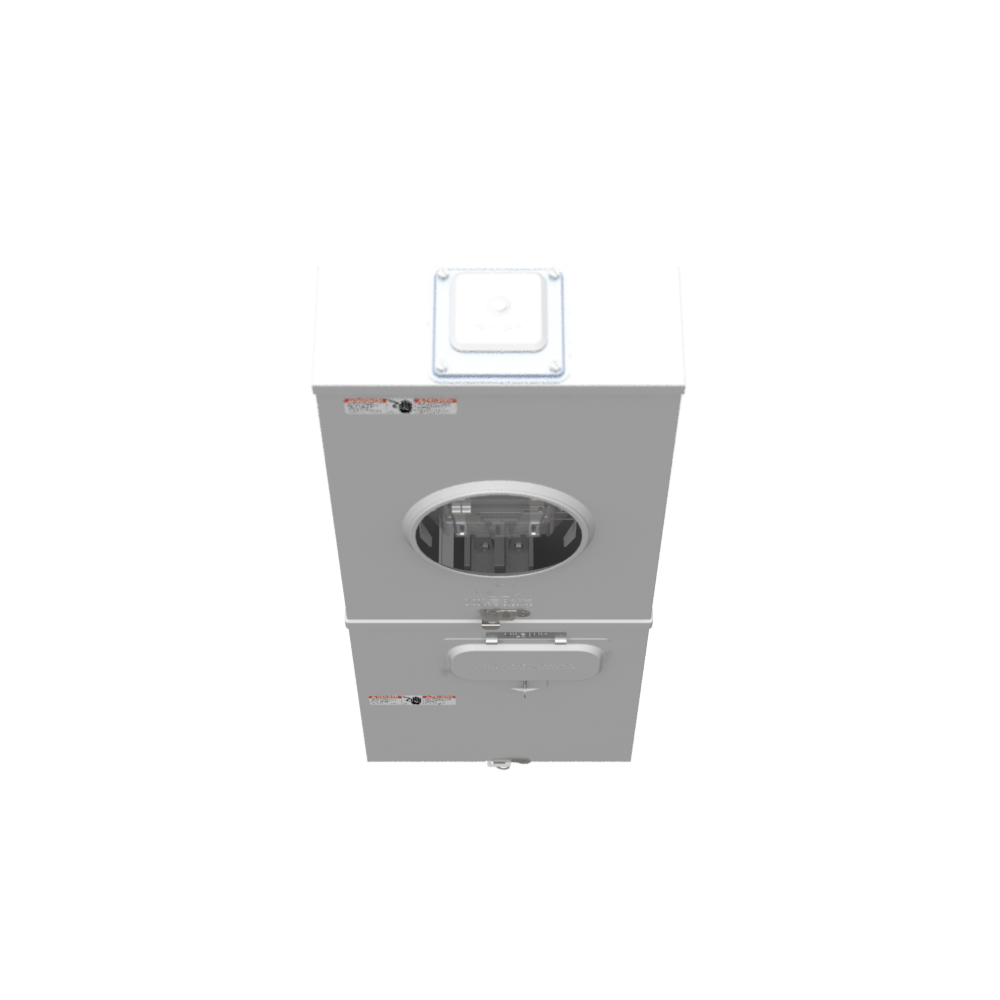 MILBANK Milbank U3791N-RXL-100-5T9 5 Term Ringless Large Hub Opening Adapt To Small Closing Plate Lever Bypass 1-100 Amp Main Breaker 5th Term 9 O'clock Position