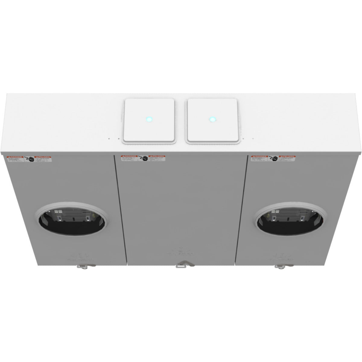 MILBANK Milbank U2872-XT-5T9 5 term ringless 2 large closing plates lever bypass 2 position 5th term 9 o'clock position 200a 300vac