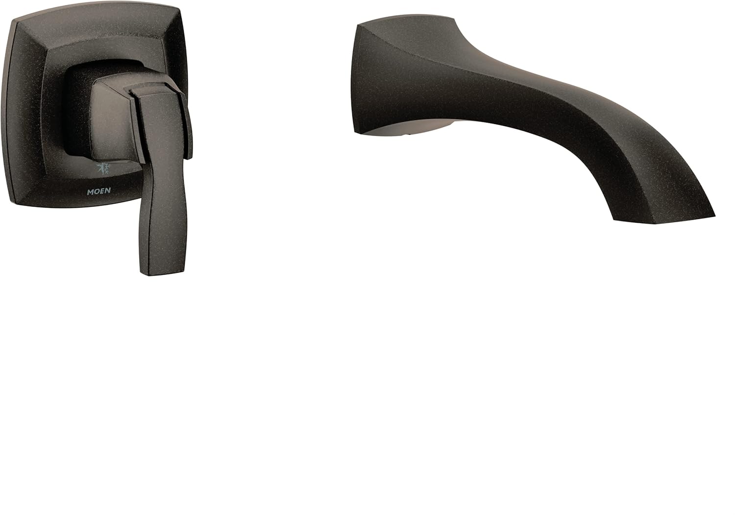MOEN Moen WT691ORB Voss Single Handle Wall Mount Filler High Flow Tub Faucet 10 inch Spout Reach