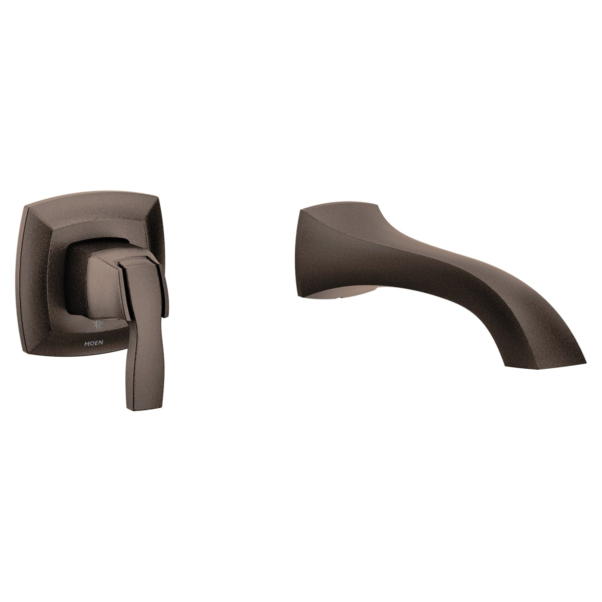 MOEN Moen WT691ORB Voss Single Handle Wall Mount Filler High Flow Tub Faucet 10 inch Spout Reach