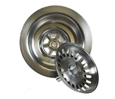 MOUNTAIN PLUMBING Mountain Plumbing MT300/BN Classic 3-1/2 inch Deluxe Stemball Kitchen Sink Strainer
