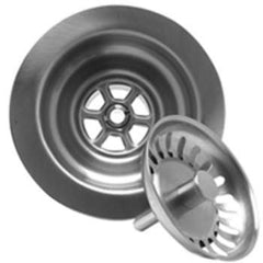 MOUNTAIN PLUMBING Mountain Plumbing MT300/BN Classic 3-1/2 inch Deluxe Stemball Kitchen Sink Strainer