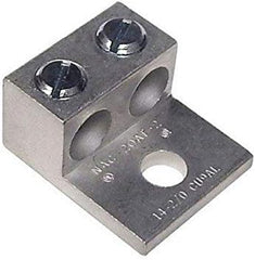 MORRIS PRODUCTS Morris Products 90814 2/0 2-Conductor 1-Hole Aluminum Lug 600V 2/0 AWG