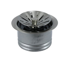 MOUNTAIN PLUMBING Mountain Plumbing MT212EV/CHBRZ Contemporary Complete Stopper & Strainer Unit Waste Disposer Trim Extended Flange