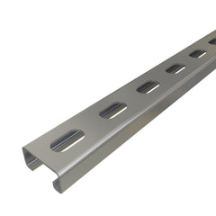 POWER-STRUT Power-Strut P4100T 10PG Strut Channel 14 Gauge 1-5/8 inchesx 13/16 inches 10 ft