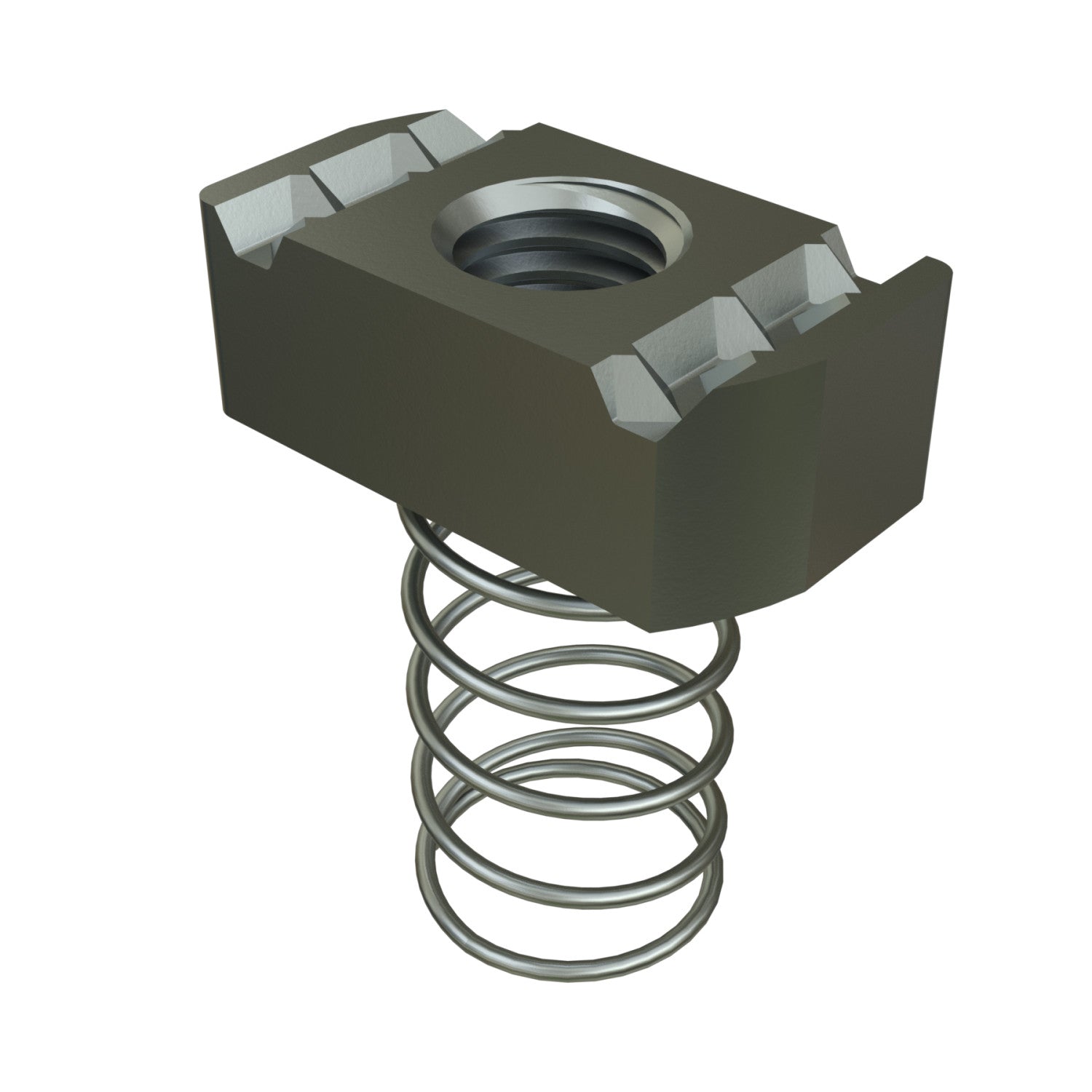 POWER-STRUT Power-Strut P1006-1420EG channel nut 1/4-20 with standard spring EG