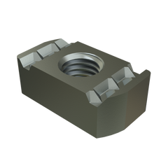 POWER-STRUT Power-Strut P3006-1420EG Strut Channel Nut 1/4 inches-20 3/4 inchesx 1/4 inchesx 1-23/64 inches
