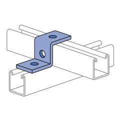 POWER-STRUT Power-Strut P1045 EG 3 hole, Z shape fitting