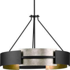 PROGRESS LIGHTING Progress Lighting p500330-31m lowery collection 26 in. five-light industrial luxe pendant