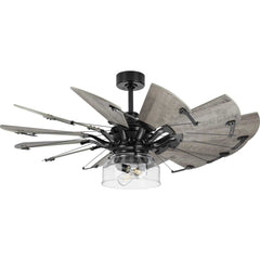 PROGRESS LIGHTING Progress Lighting P260000-31M-WB Springer 2 Light Ceiling Fan Light Kit 7W 11.88 Inch Diameter