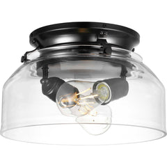 PROGRESS LIGHTING Progress Lighting P260000-31M-WB Springer 2 Light Ceiling Fan Light Kit 7W 11.88 Inch Diameter