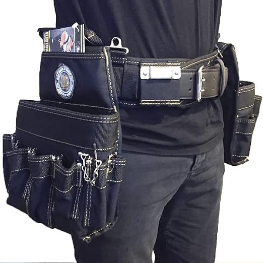 RACK-A-TIERS Rack-A-Tiers 43245 Tool Belt/Electrician Bag Combo XXL