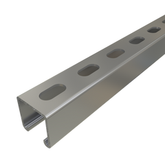 POWER-STRUT Power-Strut P1000T 10PG Strut Channel 12ga 1-5/8x1-5/8 inch 10 feet T-Slots